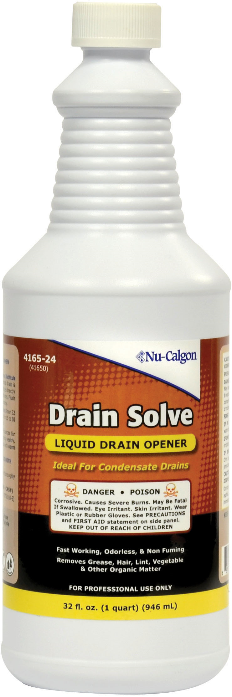 4165-24  DRAIN SOLVE QUART - Cleaners and Degreasers